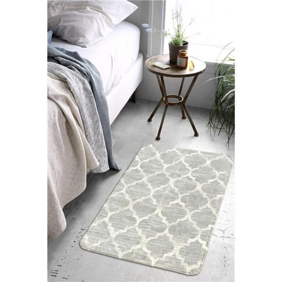 Kitchen Rug - 2’x3’ Washable Entryway Accent Distressed Non-Slip Throw Area Rugs - Picture 2 of 6